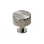 Carlisle Brass Knurled Radio Cupboard Knob 35mm Ø 