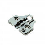 Carlisle Brass Mounting Plate for Soft Close Hinges for Cupboard Doors - Nickel Plate