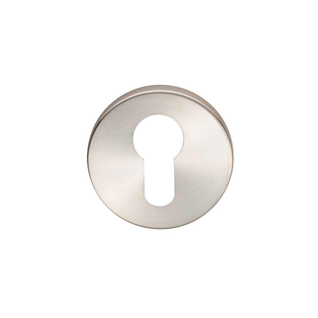 Carlisle Brass Eurospec Round Euro Profile Escutcheon Satin Stainless Steel 52mm Ø