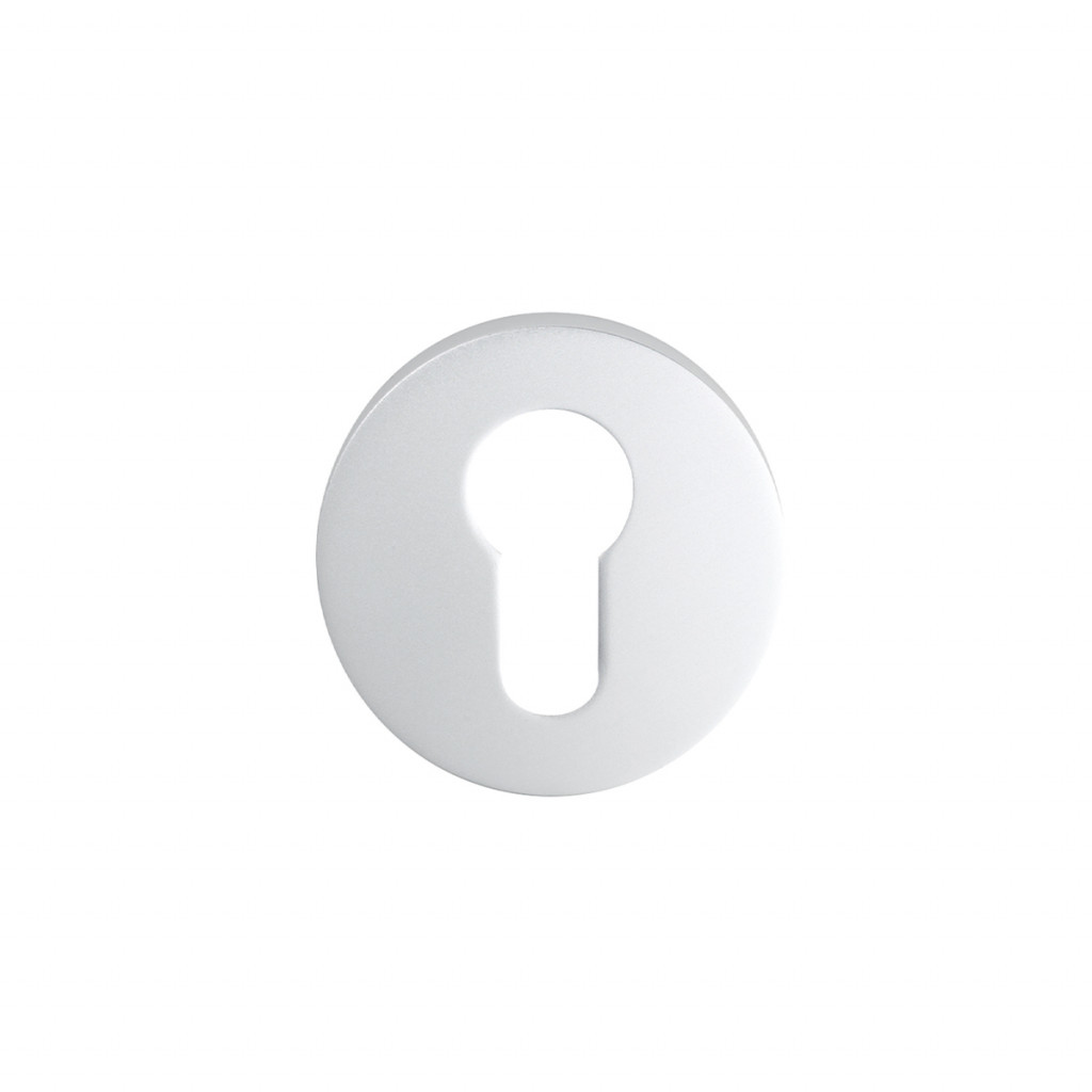 Carlisle Brass Eurospec Round Euro Profile Escutcheon Satin Anodised Aluminium 52mm Ø