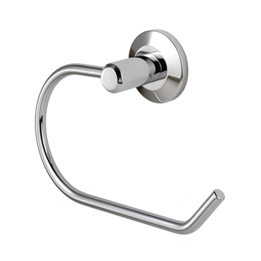 Carlisle Brass Tempo Toilet Roll Holder - Polished Chrome Plate 