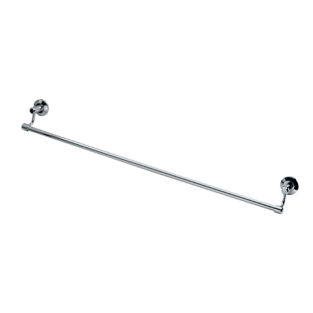 Carlisle Brass Tempo Single Towel Rail 525mm - Polished Chrome Plate