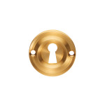 Carlisle Brass Round Small Standard Keyhole Profile Escutcheon 42mm Ø