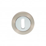 Carlisle Brass Round Standard Keyhole Profile Escutcheon 52mm Ø