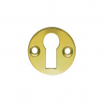 Carlisle Brass Round Standard Keyhole Profile Flat Escutcheon 31mm Ø