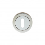 Carlisle Brass Eurospec Steelworx SWL Round Standard Keyhole Profile Escutcheon 52mm Ø