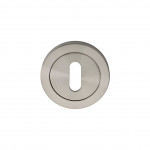 Carlisle Brass Eurospec Steelworx SWL Round Standard Keyhole Profile Escutcheon 52mm Ø