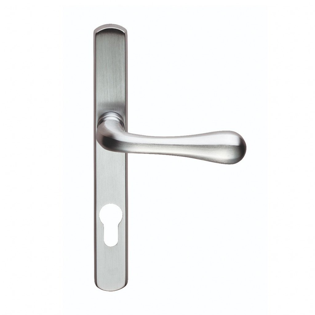 Carlisle Brass Manital Astro Lever on Narrow Euro Plate – Satin Chrome Plate