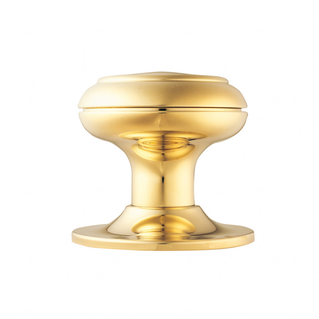 Carlisle Brass Centre Door Knob 74mm – PVD Anti–tarnish Brass