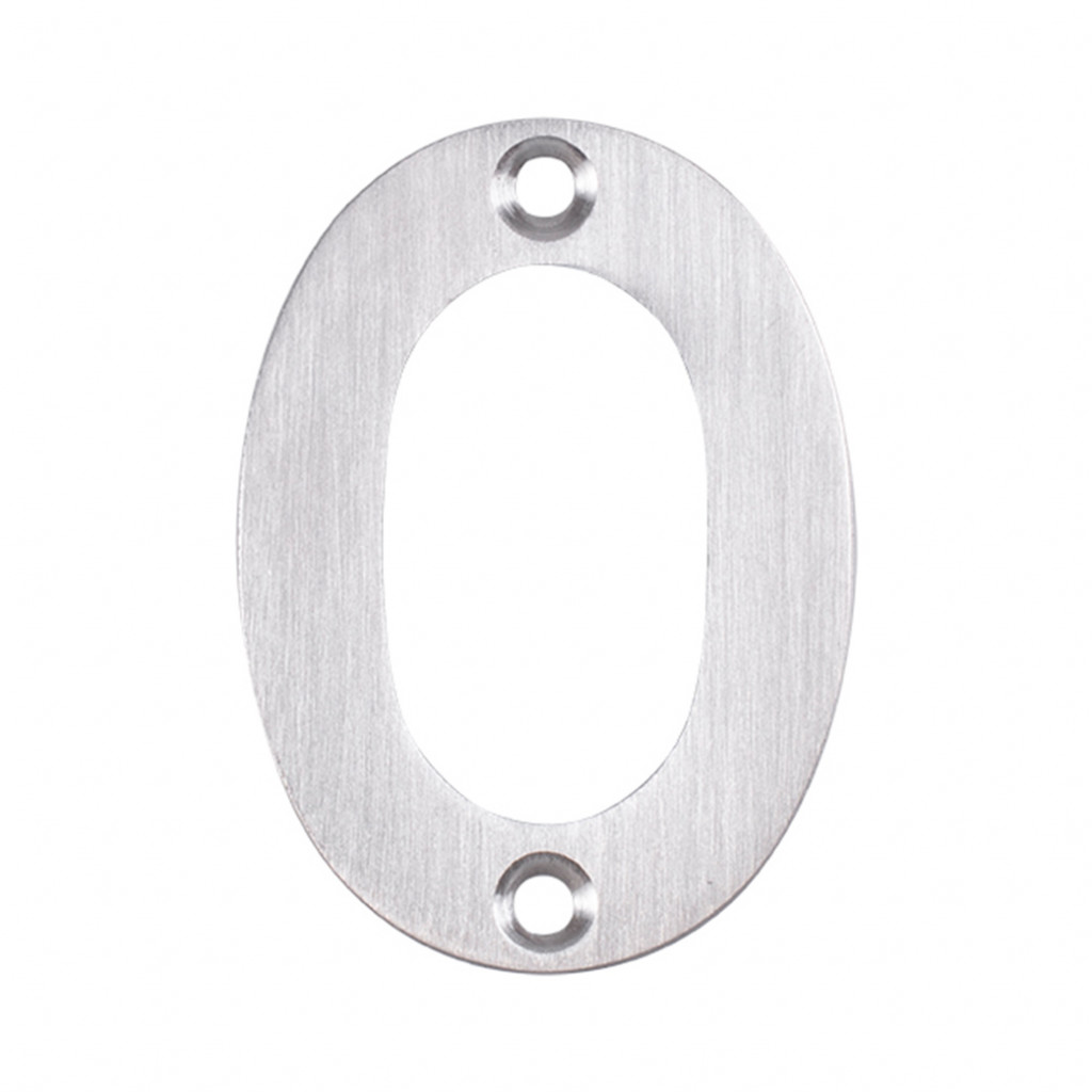 Carlisle Brass Eurospec Numeral 0 – Face Fix 50mm