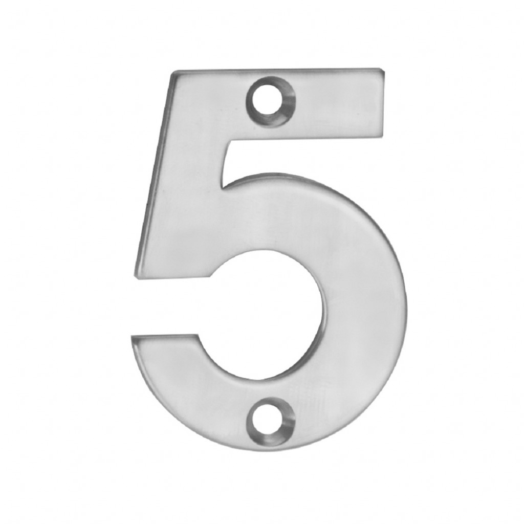 Carlisle Brass Eurospec Numeral 5 – Face Fix 50mm