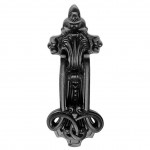 Carlisle Brass Ornate Door Knocker 209mm x 85mm – Antique Black