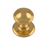 Carlisle Brass Round Centre Door Knob 68mm