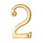 Carlisle Brass Numeral 2 – Face Fix 76mm