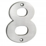 Carlisle Brass Eurospec Numeral 8 – Face Fix 100mm