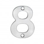 Carlisle Brass Eurospec Numeral 8 – Face Fix 50mm