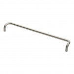 Carlisle Brass Eurospec Cranked Pull Handle – Satin Stainless Steel