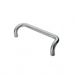 Carlisle Brass Eurospec Cranked Pull Handle – Satin Stainless Steel