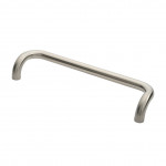 Carlisle Brass Eurospec Cranked Pull Handle – Satin Stainless Steel