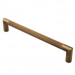 Carlisle Brass Serozzetta Mitred Lines Pull Handle 300mm Centre to Centre