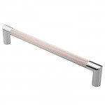 Carlisle Brass Serozzetta Mitred Lines Pull Handle 300mm Centre to Centre